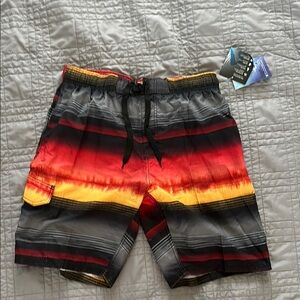 Kanu Surf Hybrid Shorts Red Yellow